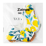 Zainpe 6Pcs 360° Rotate Baby Bibs Waterproof Snap Baby Bib Summer Shell Starfish Lemon Cotton Absorbent Feeding Burp Cloth for Unisex Infant Newborn 0-12 Months Boys Girls Drooling Teething Toddler