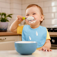 Zainpe 6Pcs Muslin Cotton Back Snap Baby Bibs Winter Christmas Blue Green Soft Waterproof Infant Bibs Adjustable Absorbent Saliva Towels for Boy Girl Newborn Toddler Feeding Teething  0-36 Months