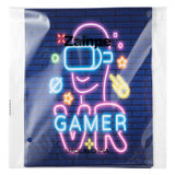 Zainpe 6Pcs Video Gaming Posters Wall Art Set 8 x 10 Inch Retro Games Wow Gamer Game Spot Neon Themed Canvas Wall Art Painting Quote Pictures Artwork for Playroom Kids Teens Room Decoration Unframed